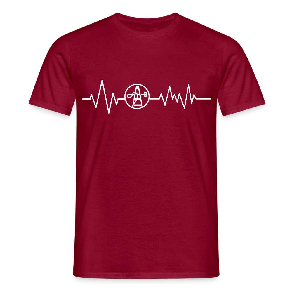 Unisex T-Shirt "Gebäudereiniger" - Ziegelrot