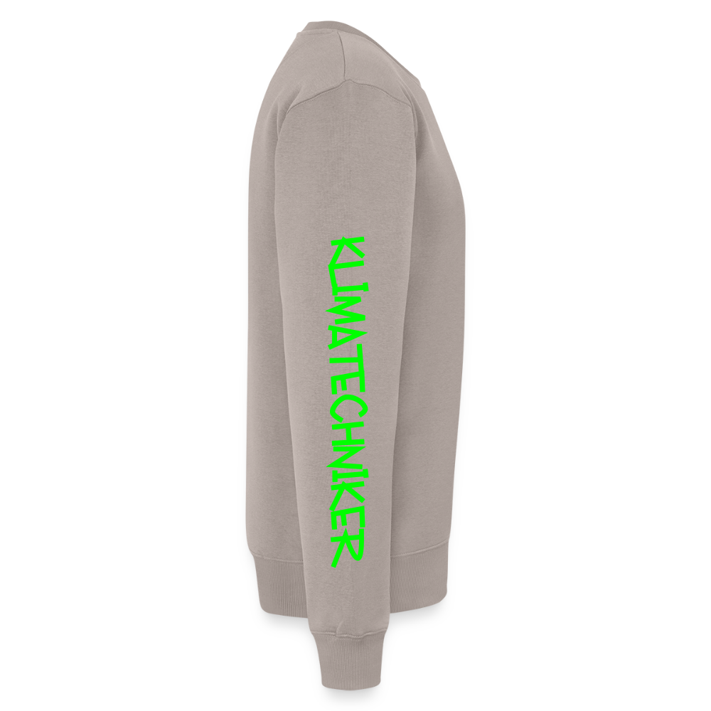 Unisex Premium Pullover "Klimatechniker" neongrün Männer Premium Pullover