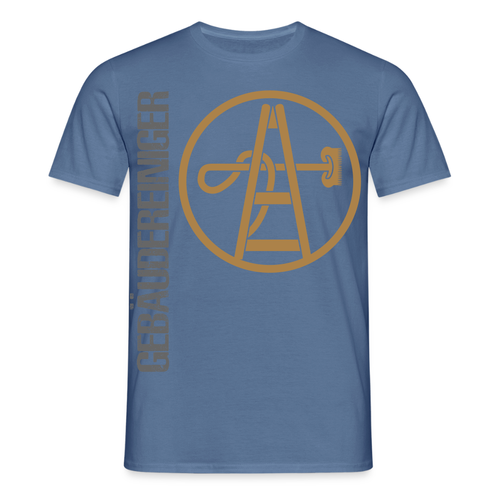 Unisex T-Shirt "Gebäudereiniger" - Taubenblau