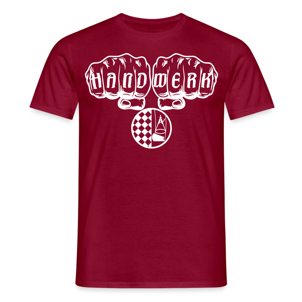 Unisex T-Shirt "Bodenleger" - Ziegelrot