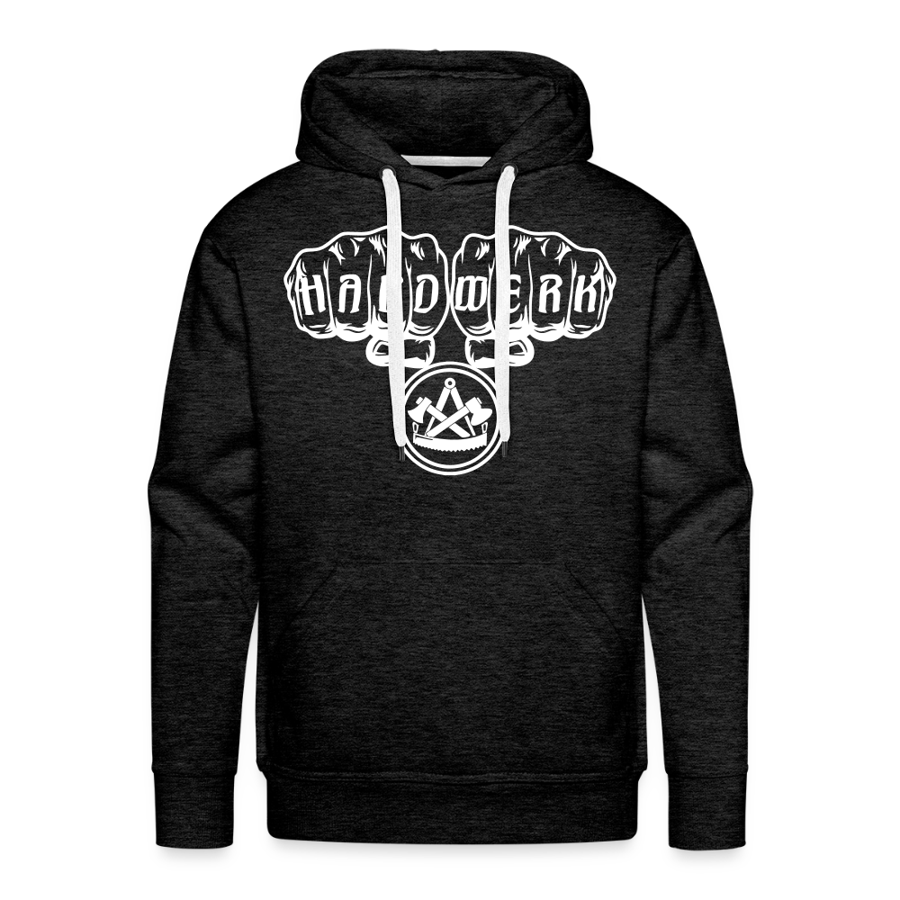 Männer Premium Hoodie "Zimmermann" - Anthrazit