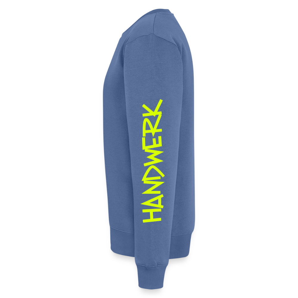 Unisex Premium Pullover "Klimatechniker" neongelb Männer Premium Pullover