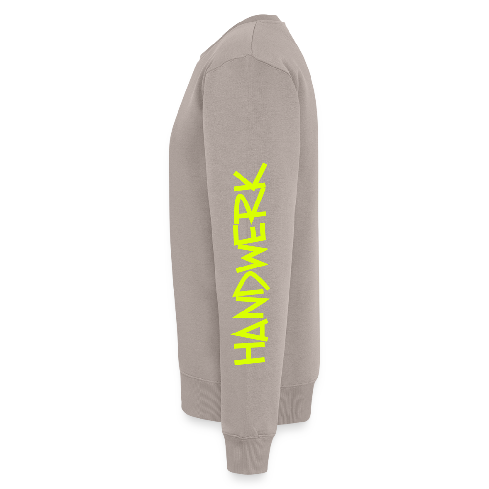 Unisex Premium Pullover "Klimatechniker" neongelb Männer Premium Pullover