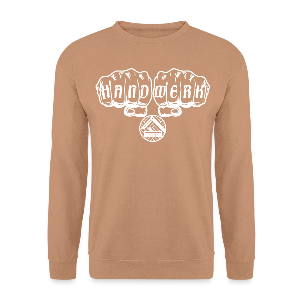 Unisex Pullover "Parkettleger" - Mocca