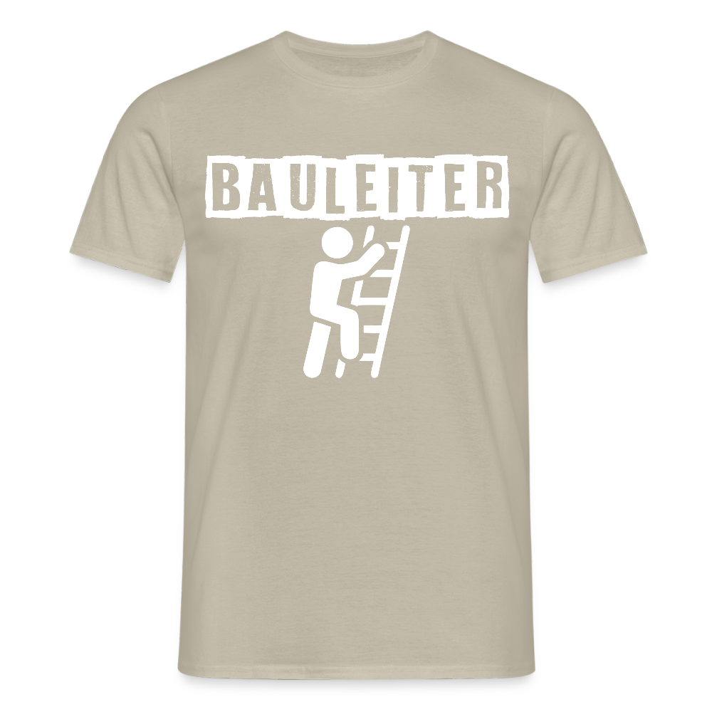 Unisex T-Shirt "Bauleiter" - Sandbeige