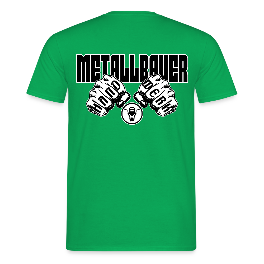 Unisex T-Shirt "Metallbauer" - Kelly Green