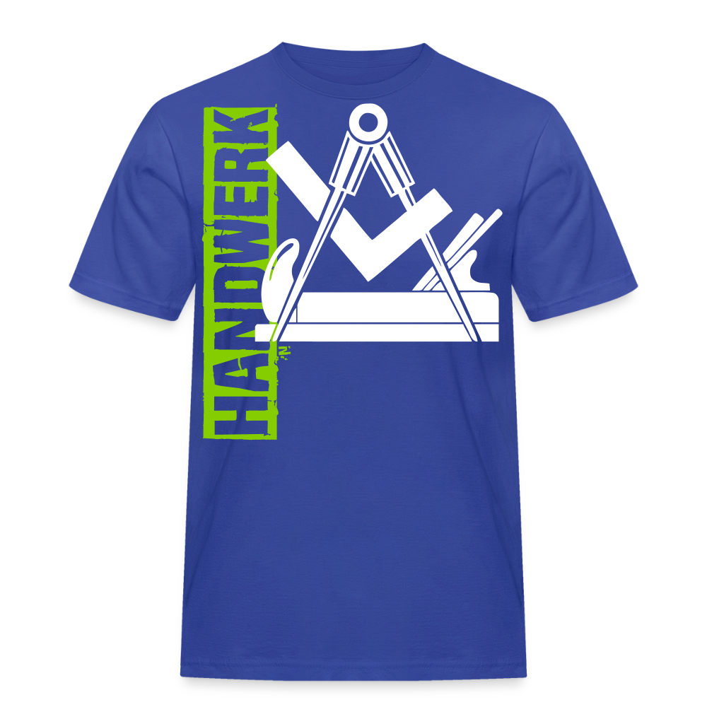 Unisex Workwear T-Shirt "Schreiner/Tischler" - Royalblau