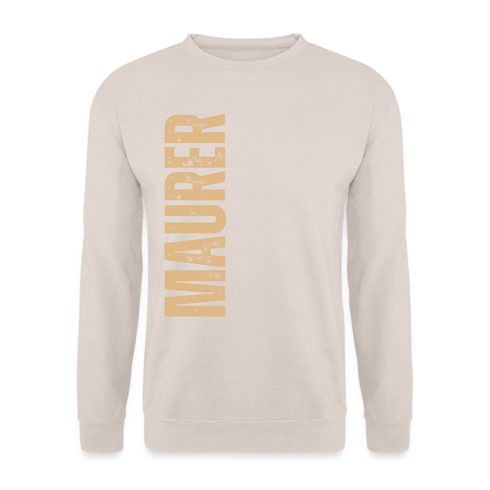 Unisex Pullover "Maurer" Sand Unisex Pullover