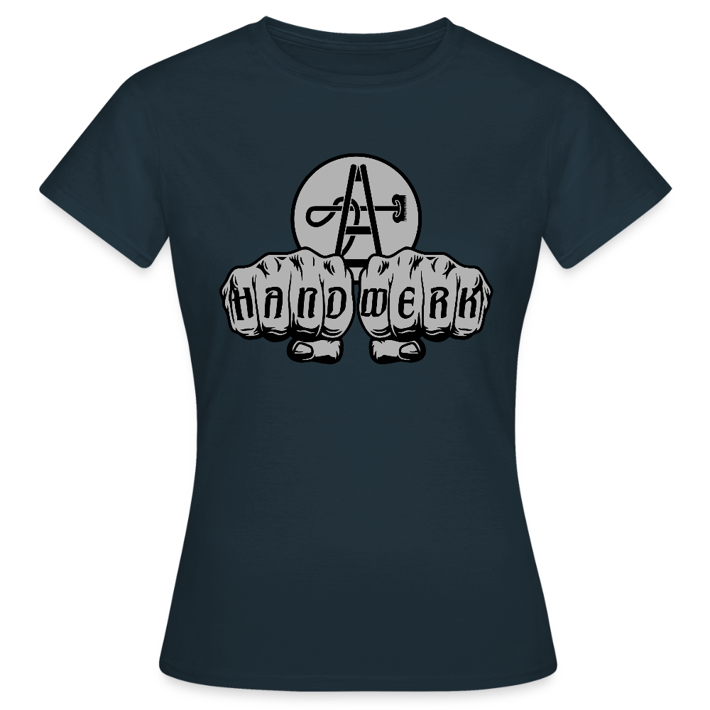 Frauen T-Shirt "Gebäudereiniger" - Navy
