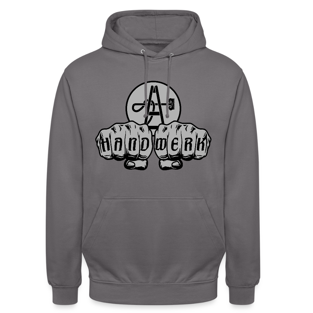 Unisex Hoodie "Gebäudereiniger" - Mittelgrau