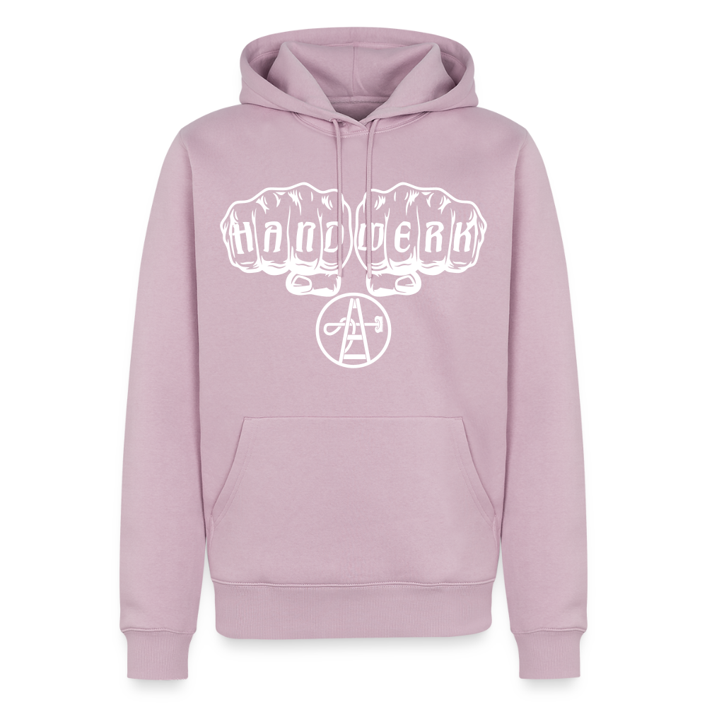 Männer Premium Hoodie "Gebäudereiniger" - Altrosa