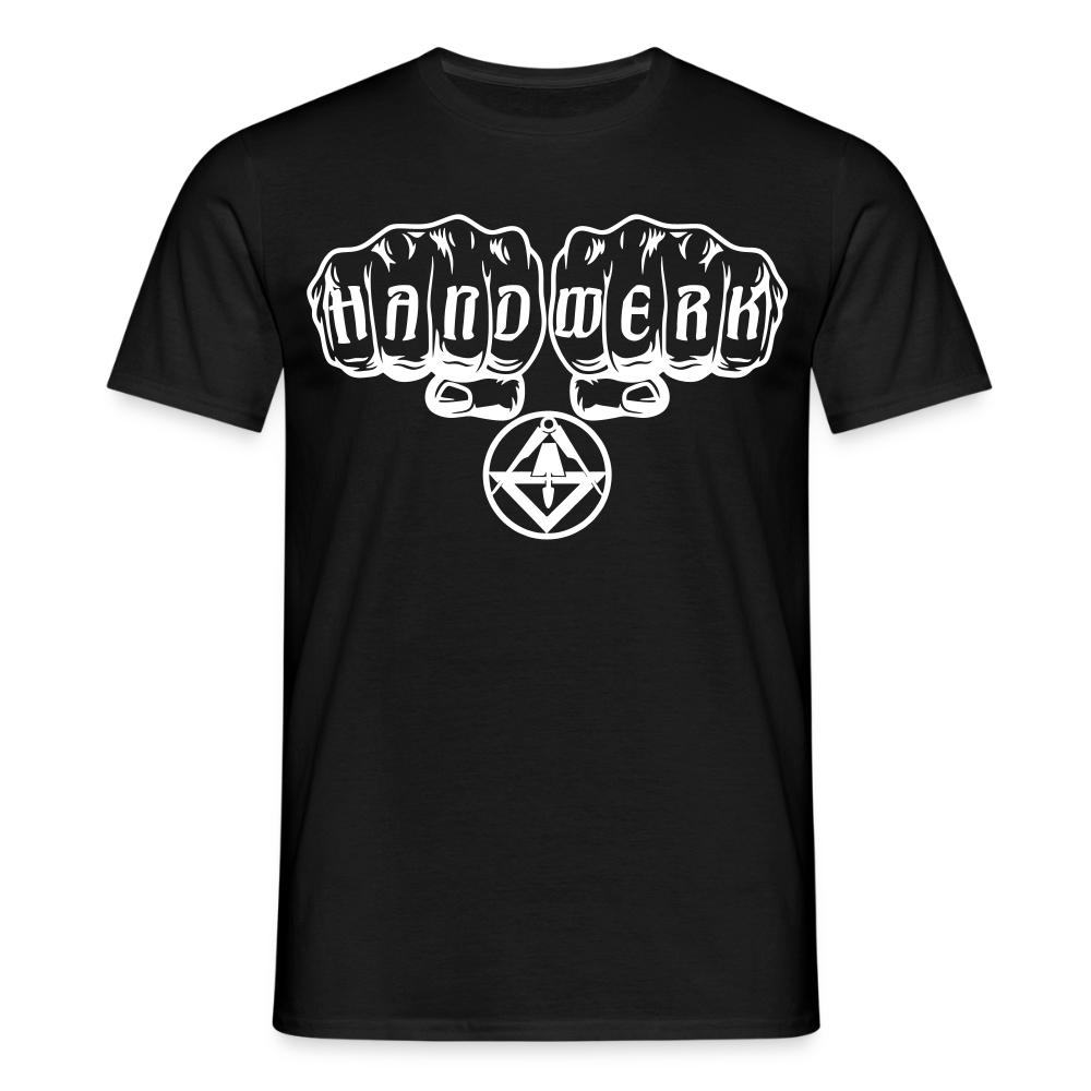 Unisex T-Shirt "Stuckateur" - Schwarz