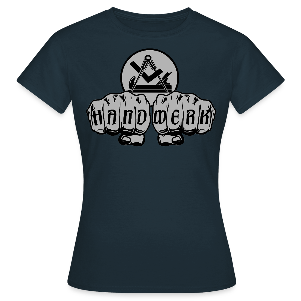 Frauen T-Shirt "Schreiner/Tischler" - Navy