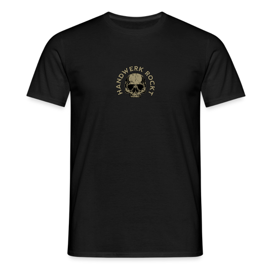 Unisex T-Shirt "Handwerk-Rockt" (beidseitig bedruckt) Männer T-Shirt {{ color }}