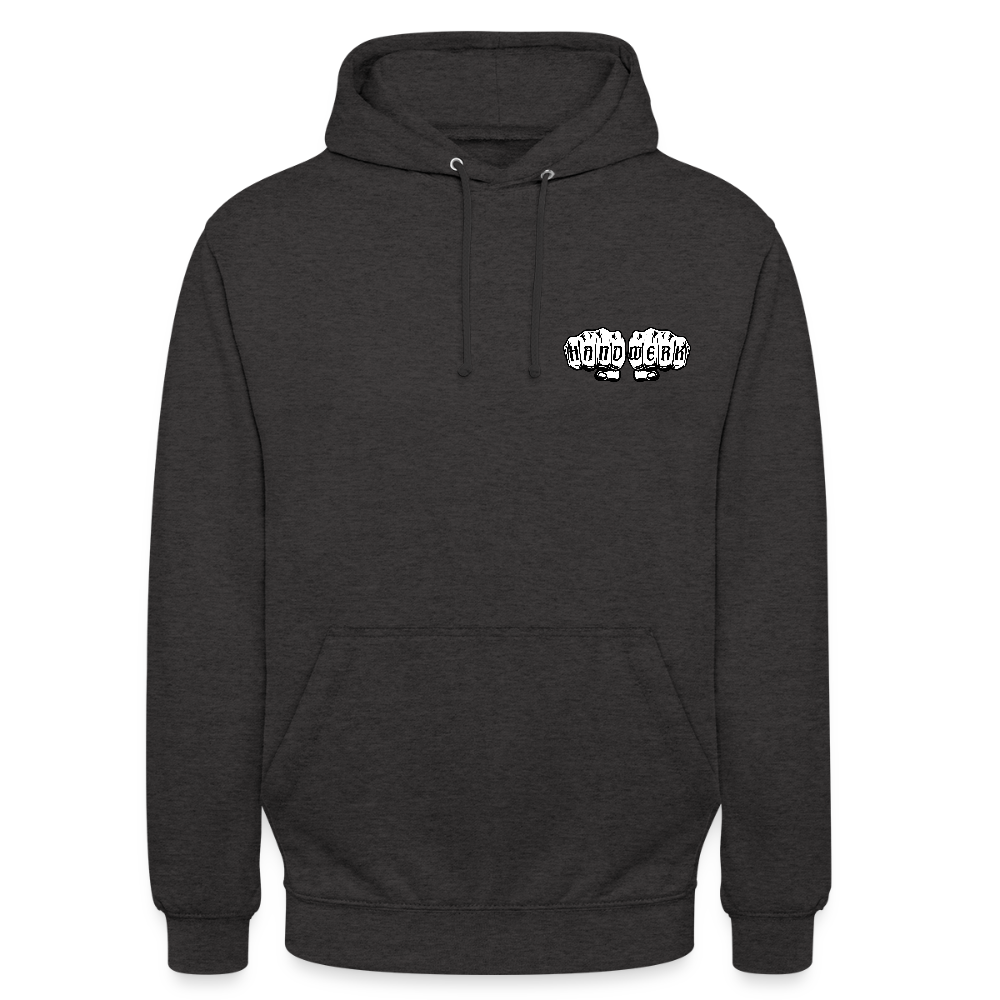 Unisex Hoodie "Heizungsbauer" (beidseitig bedruckt) - Anthrazit