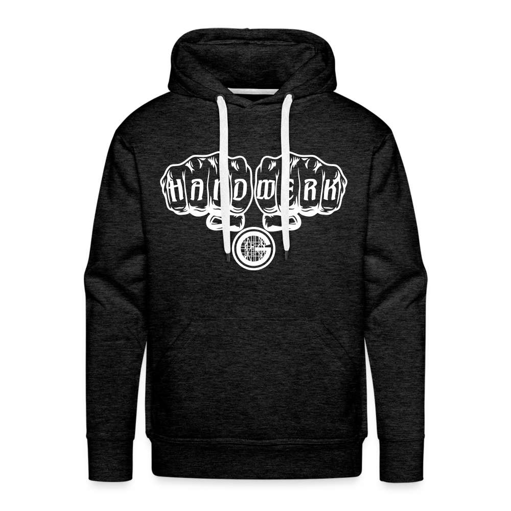 Männer Premium Hoodie "Gerüstbauer" - Anthrazit