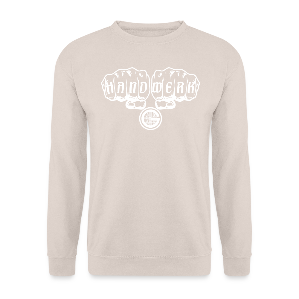 Unisex Pullover "Gerüstbauer" - Sand