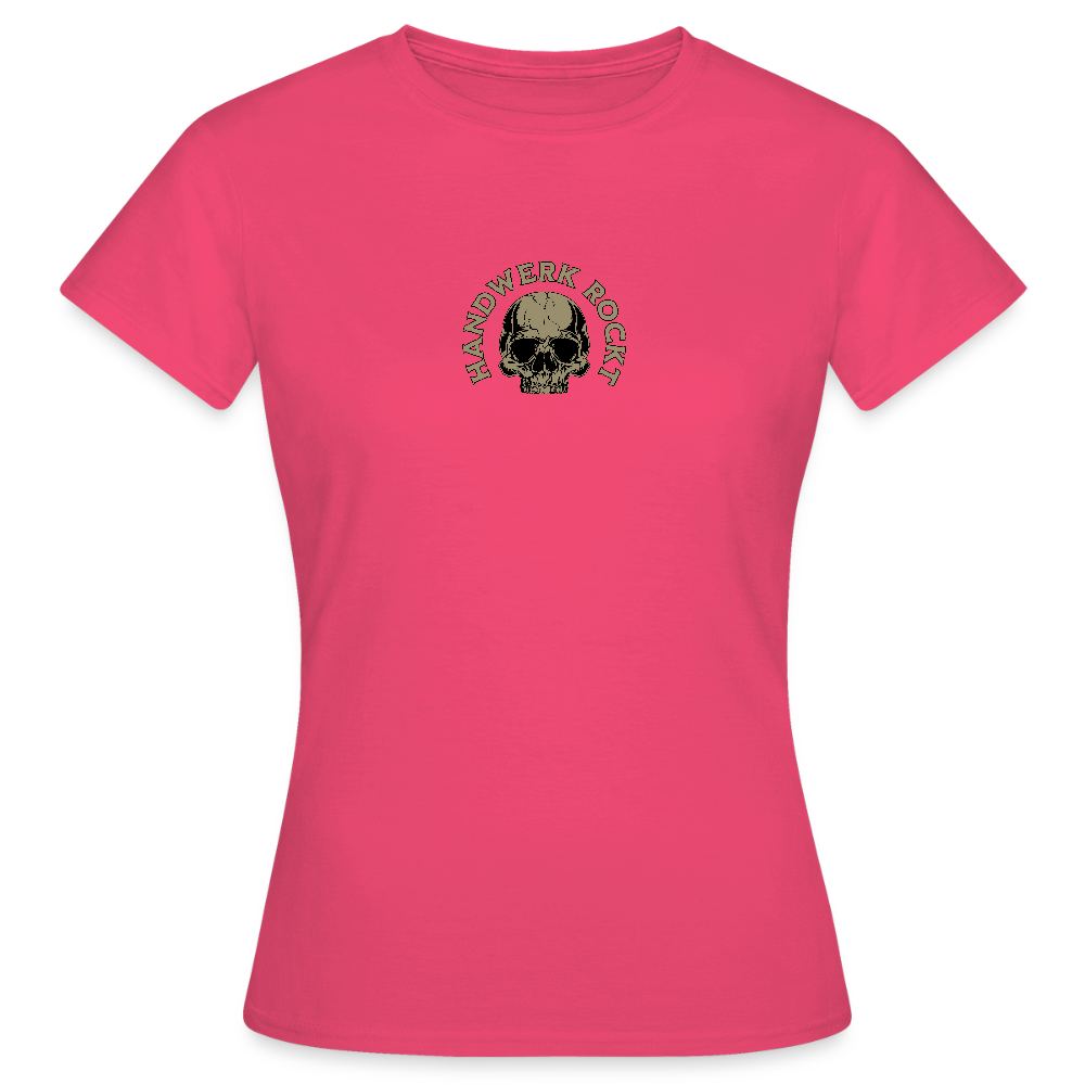 Frauen T-Shirt "Handwerk-Rockt" (beidseitig bedruckt) - Azalea