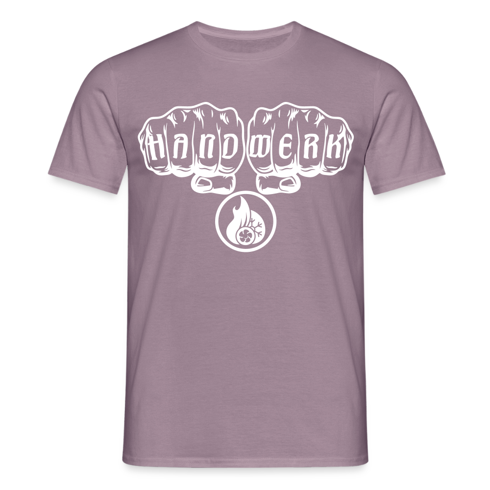 Unisex T-Shirt "Klimatechniker" - Lilagrau