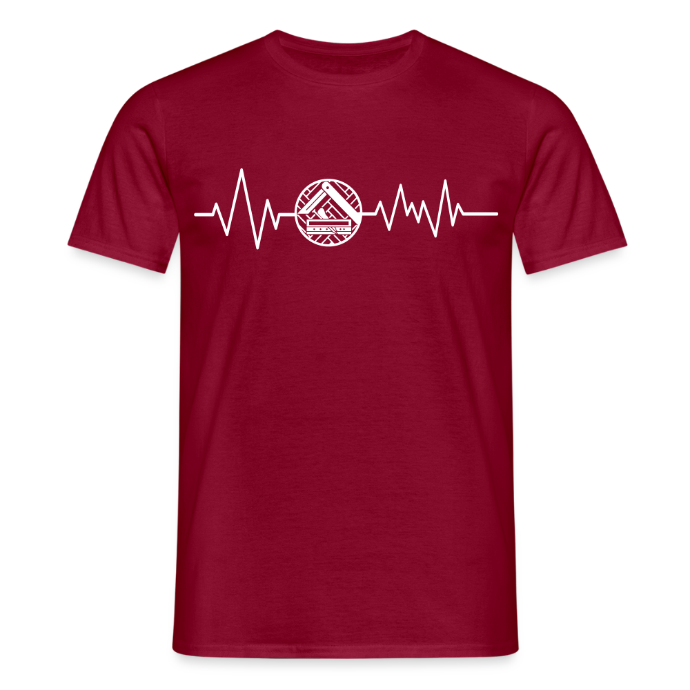 Unisex T-Shirt "Parkettleger" - Ziegelrot