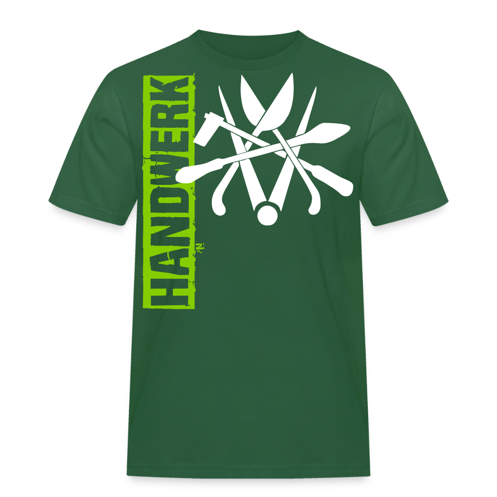 Unisex Workwear T-Shirt "Spengler" - Flaschengrün