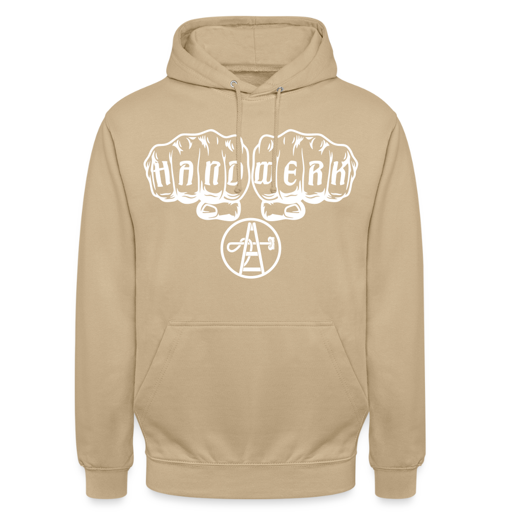 Unisex Hoodie "Gebäudereiniger" - Beige