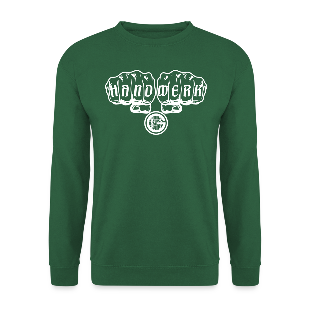 Unisex Pullover "Gerüstbauer" - Grün