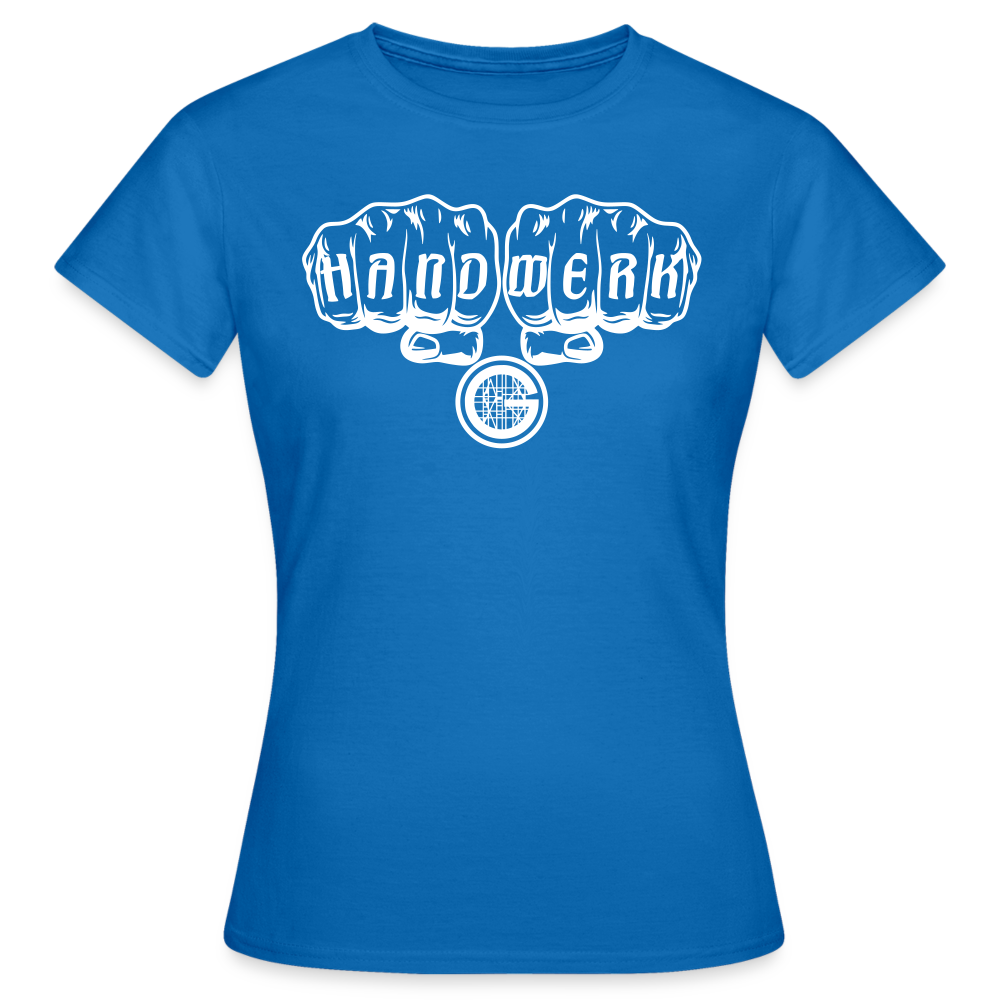 Frauen T-Shirt "Gerüstbauer" - Royalblau