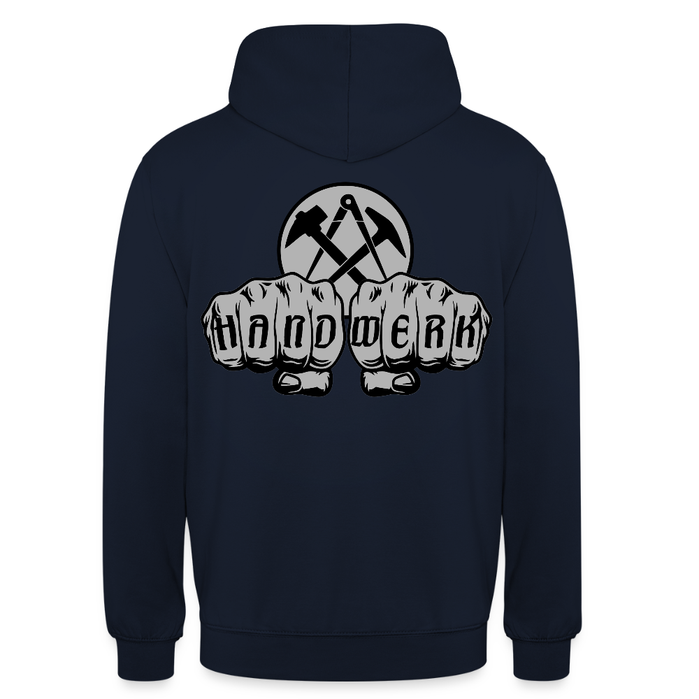 Unisex Hoodie "Dachdecker" beidseitig bedruckt Unisex Hoodie