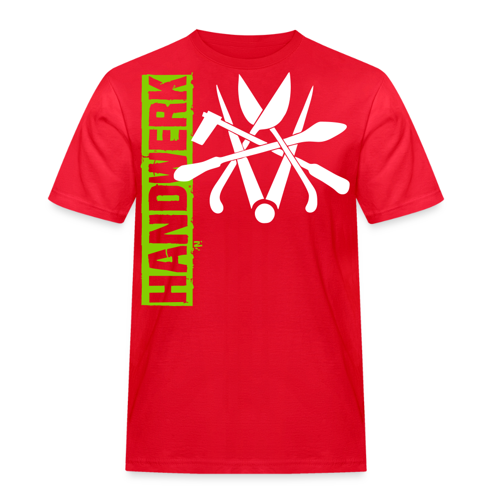 Unisex Workwear T-Shirt "Spengler" - Rot