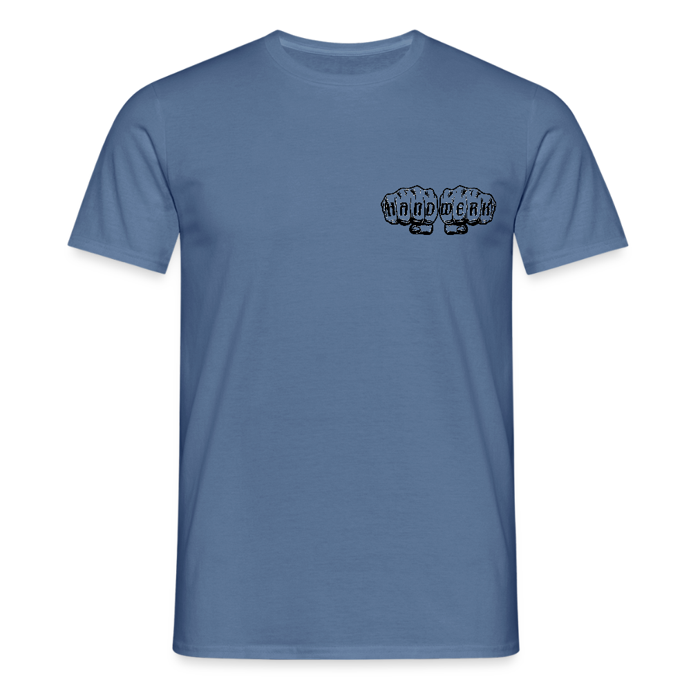 Unisex T-Shirt "Bäcker" - Taubenblau