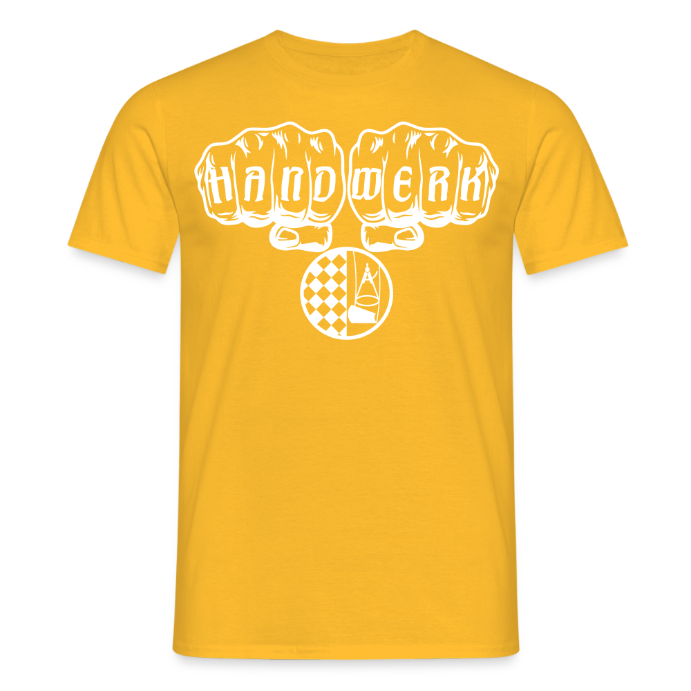 Unisex T-Shirt "Bodenleger" - Gelb