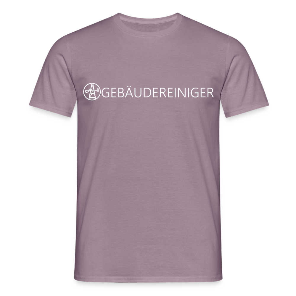 Unisex T-Shirt "Gebäudereiniger" - Lilagrau