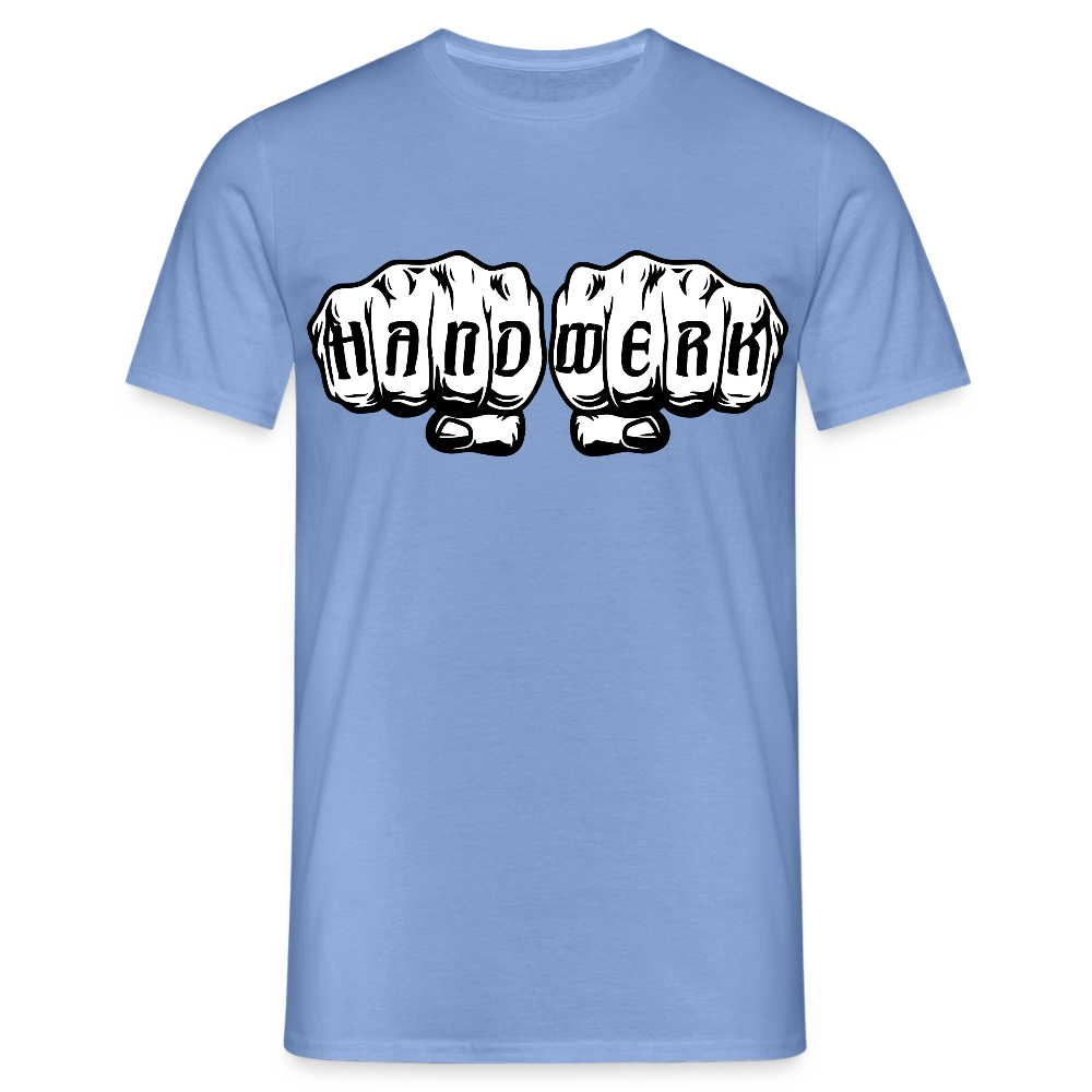 Unisex T-Shirt "Handwerk" carolina blue Männer T-Shirt