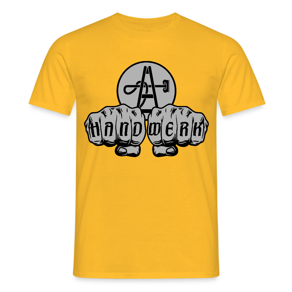 Unisex T-Shirt "Gebäudereiniger" - Gelb