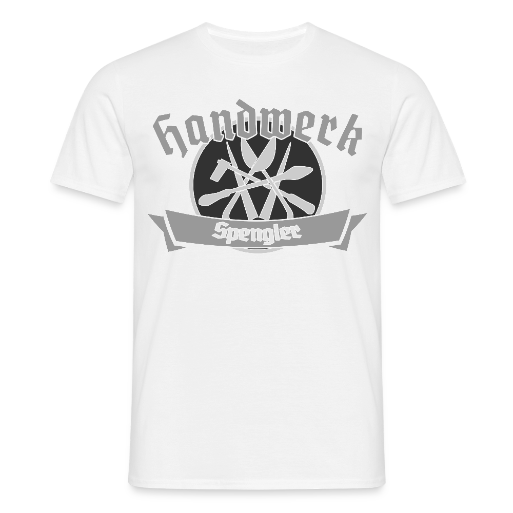 Unisex T-Shirt "Spengler" - Weiß
