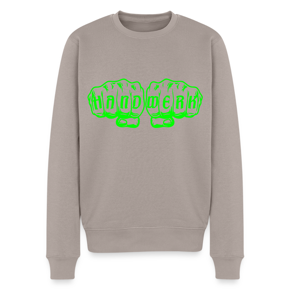 Unisex Premium Pullover "Klimatechniker" neongrün Männer Premium Pullover