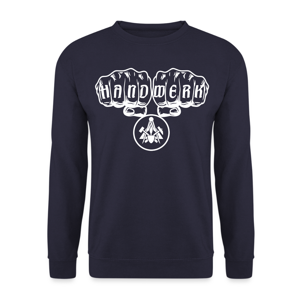 Unisex Pullover "Maurer" Navy Unisex Pullover