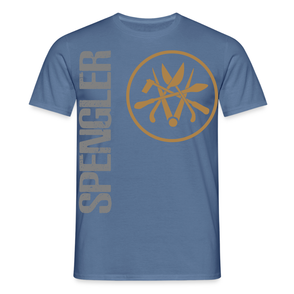 Unisex T-Shirt "Spengler" - Taubenblau