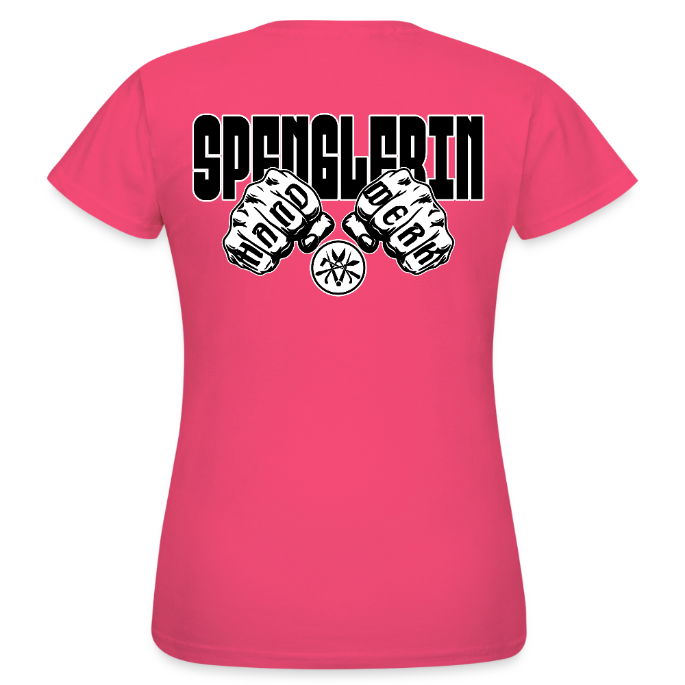 Frauen T-Shirt "Spenglerin" (beidseitig bedruckt) - Azalea