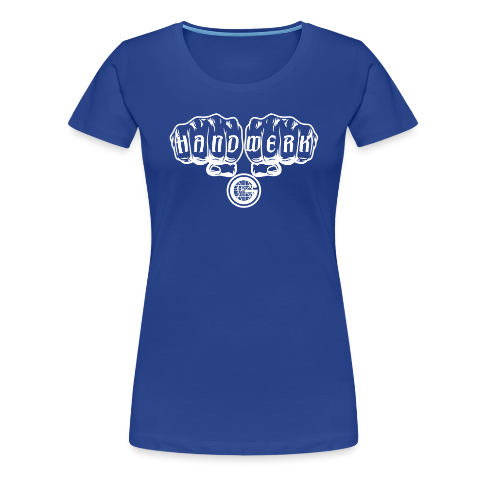 Frauen Premium T-Shirt "Gerüstbauer" - Königsblau
