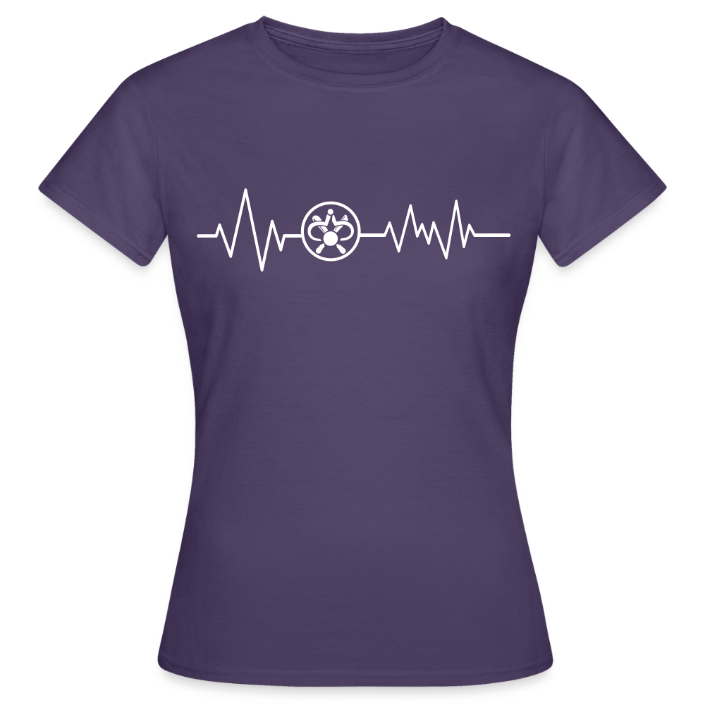 Frauen T-Shirt "Drechsler" - Dunkellila