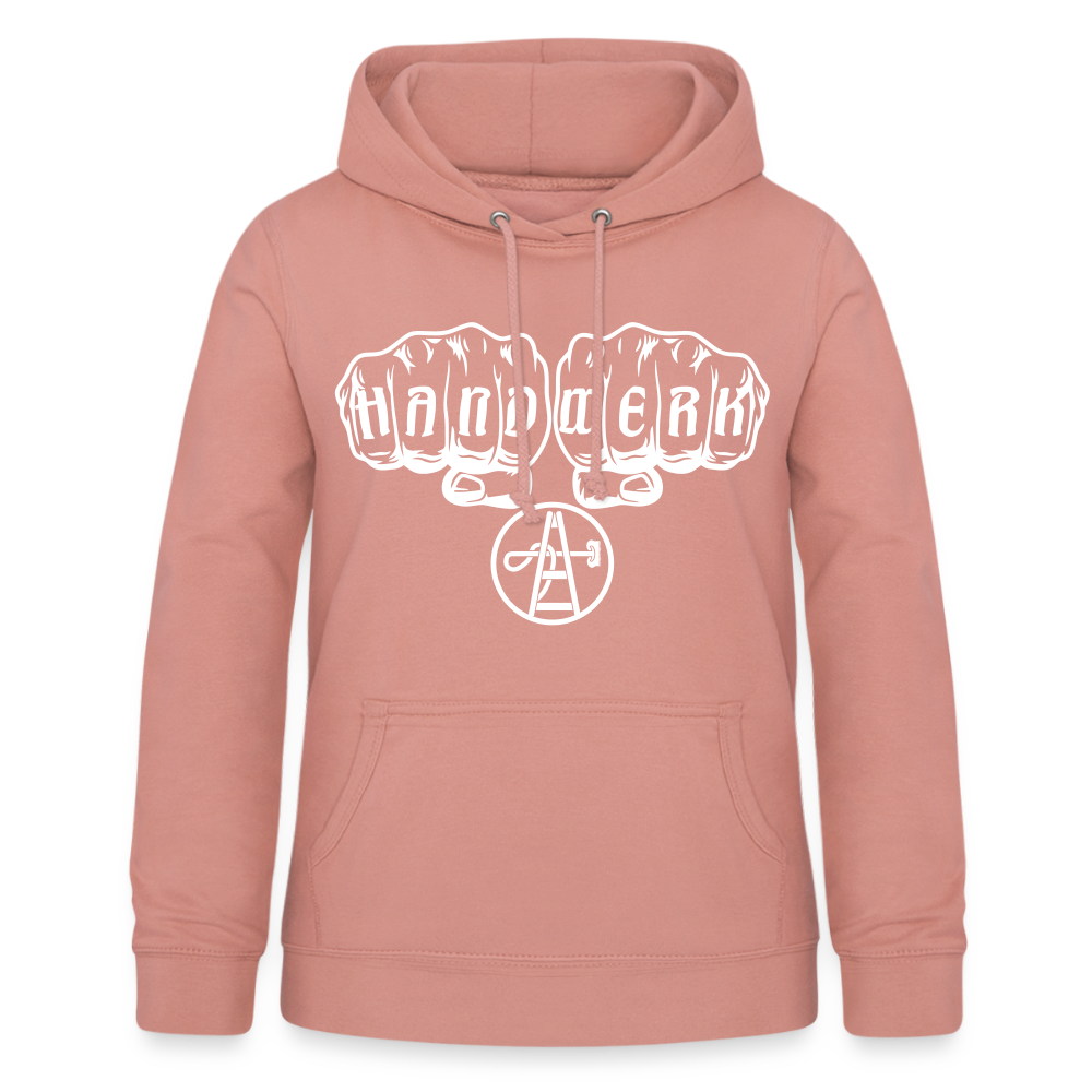 Frauen Hoodie "Gebäudereiniger" - Altrosa