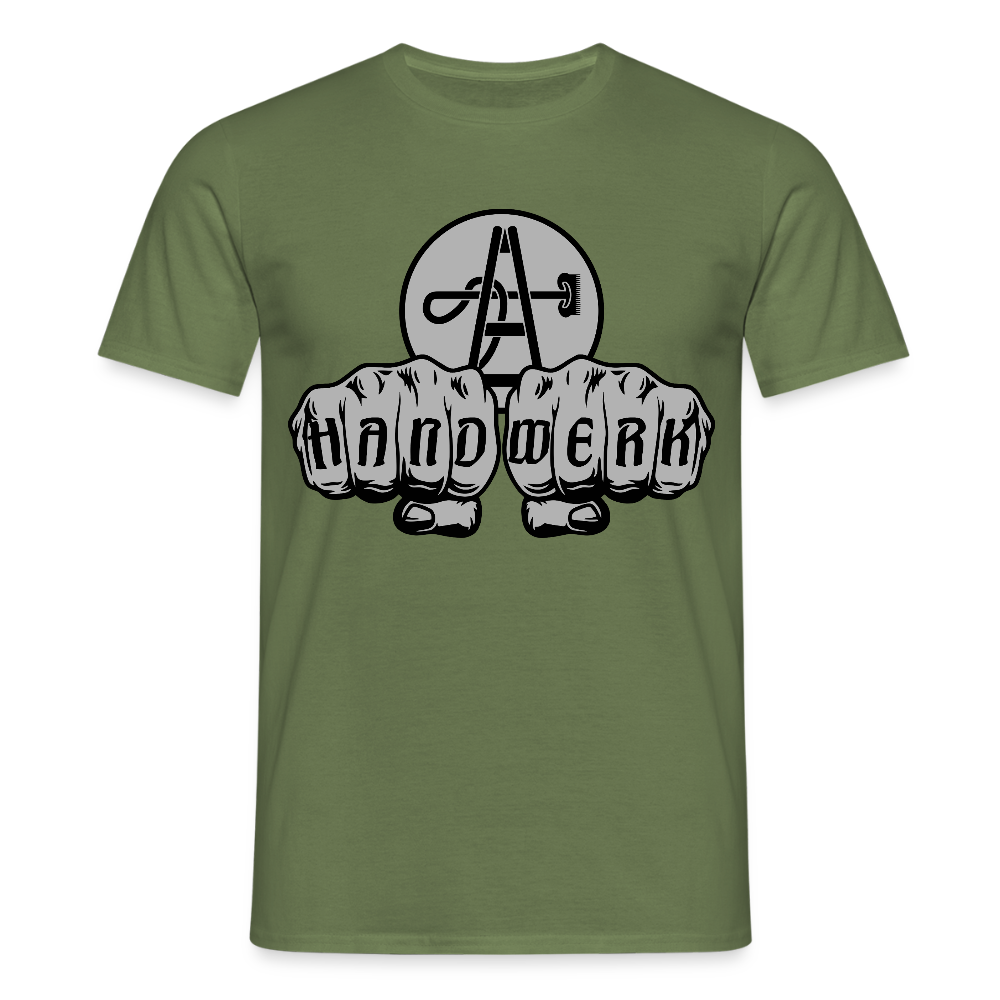 Unisex T-Shirt "Gebäudereiniger" - Militärgrün