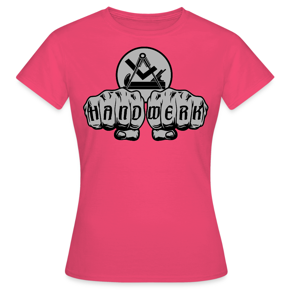 Frauen T-Shirt "Schreiner/Tischler" - Azalea