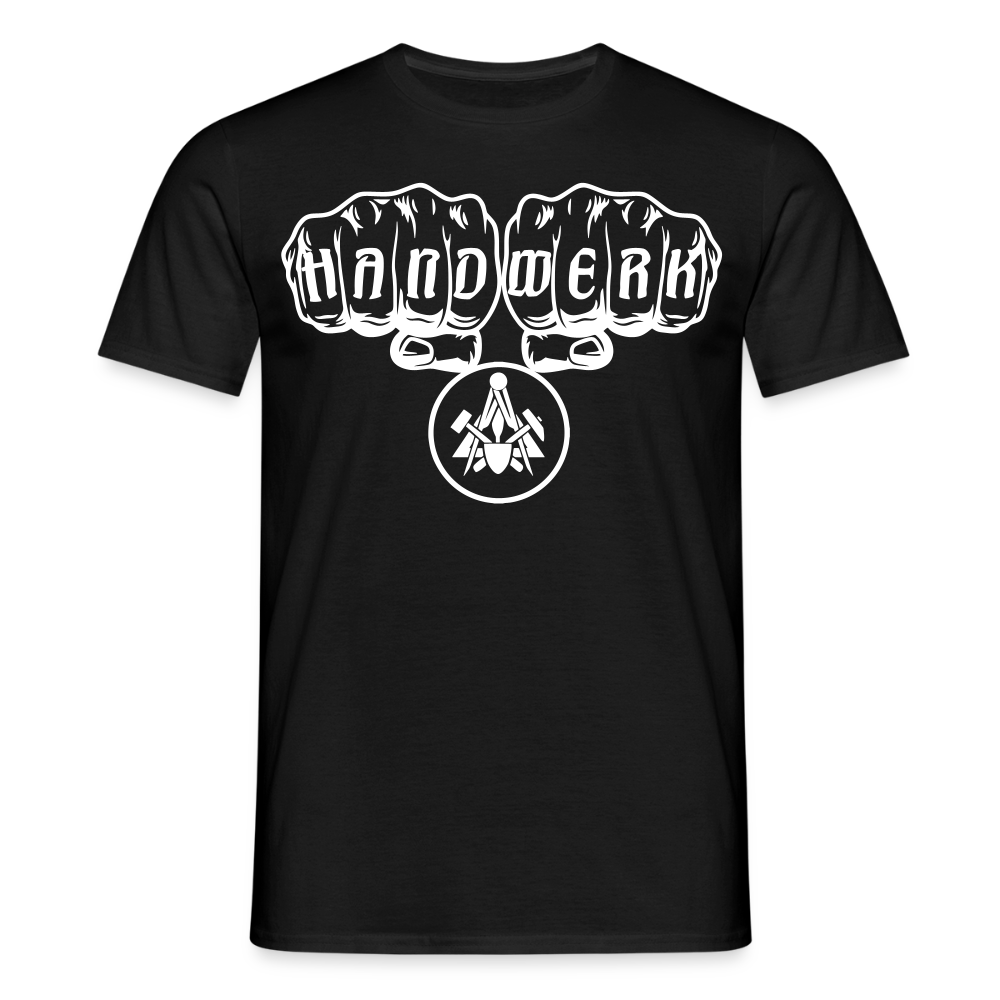 Unisex T-Shirt "Maurer" Schwarz Männer T-Shirt