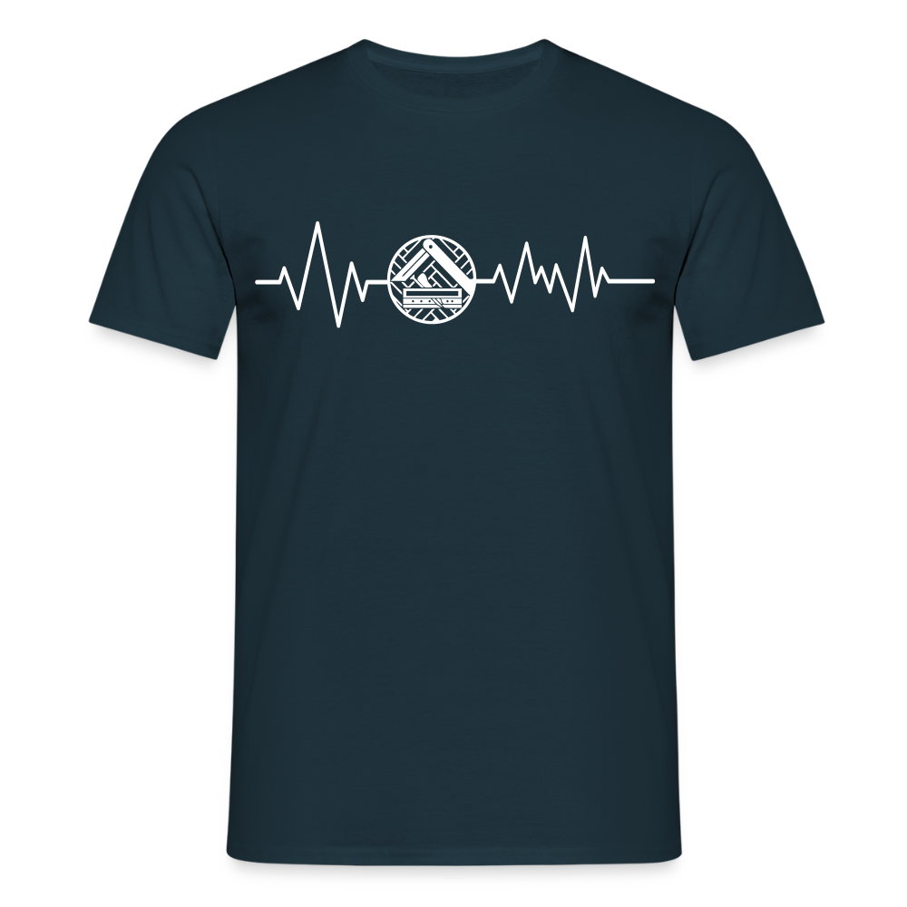 Unisex T-Shirt "Parkettleger" - Navy