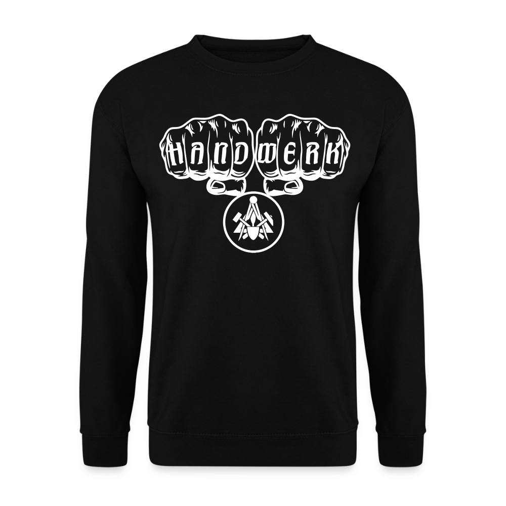 Unisex Pullover "Maurer" Schwarz Unisex Pullover