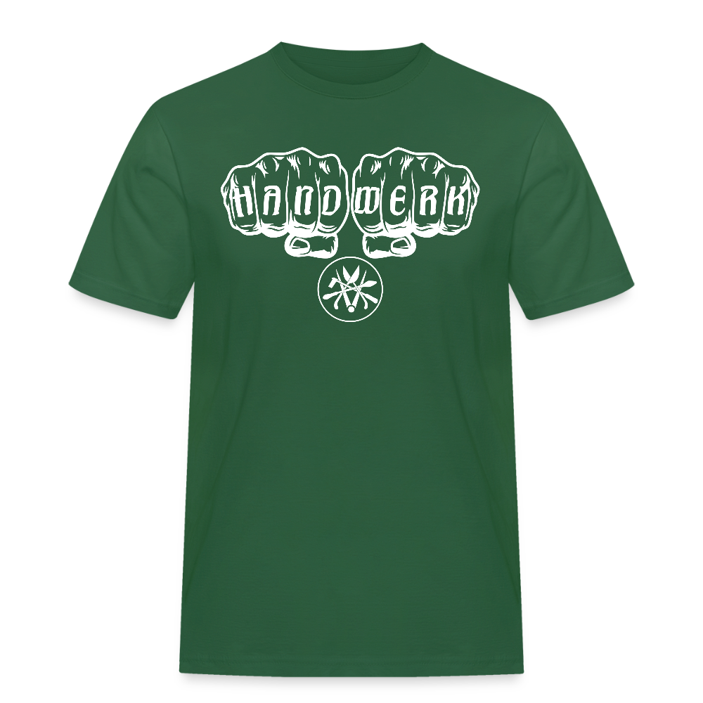 Männer Workwear T-Shirt "Spengler" - Flaschengrün