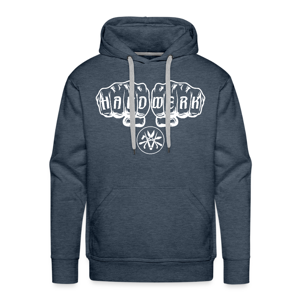 Männer Premium Hoodie "Spengler" - Jeansblau
